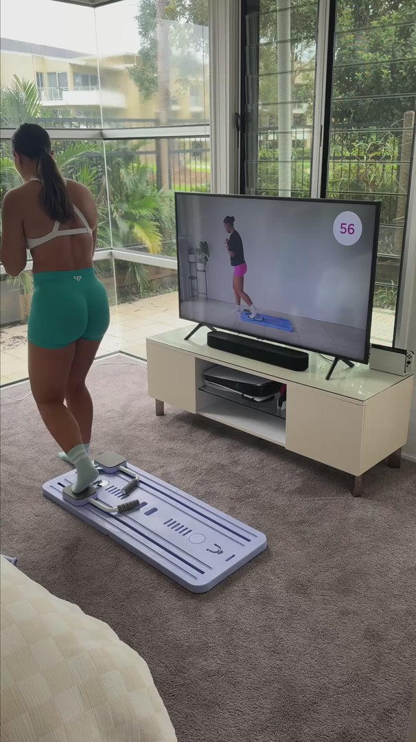 Alevo Portable Pilates Reformer video